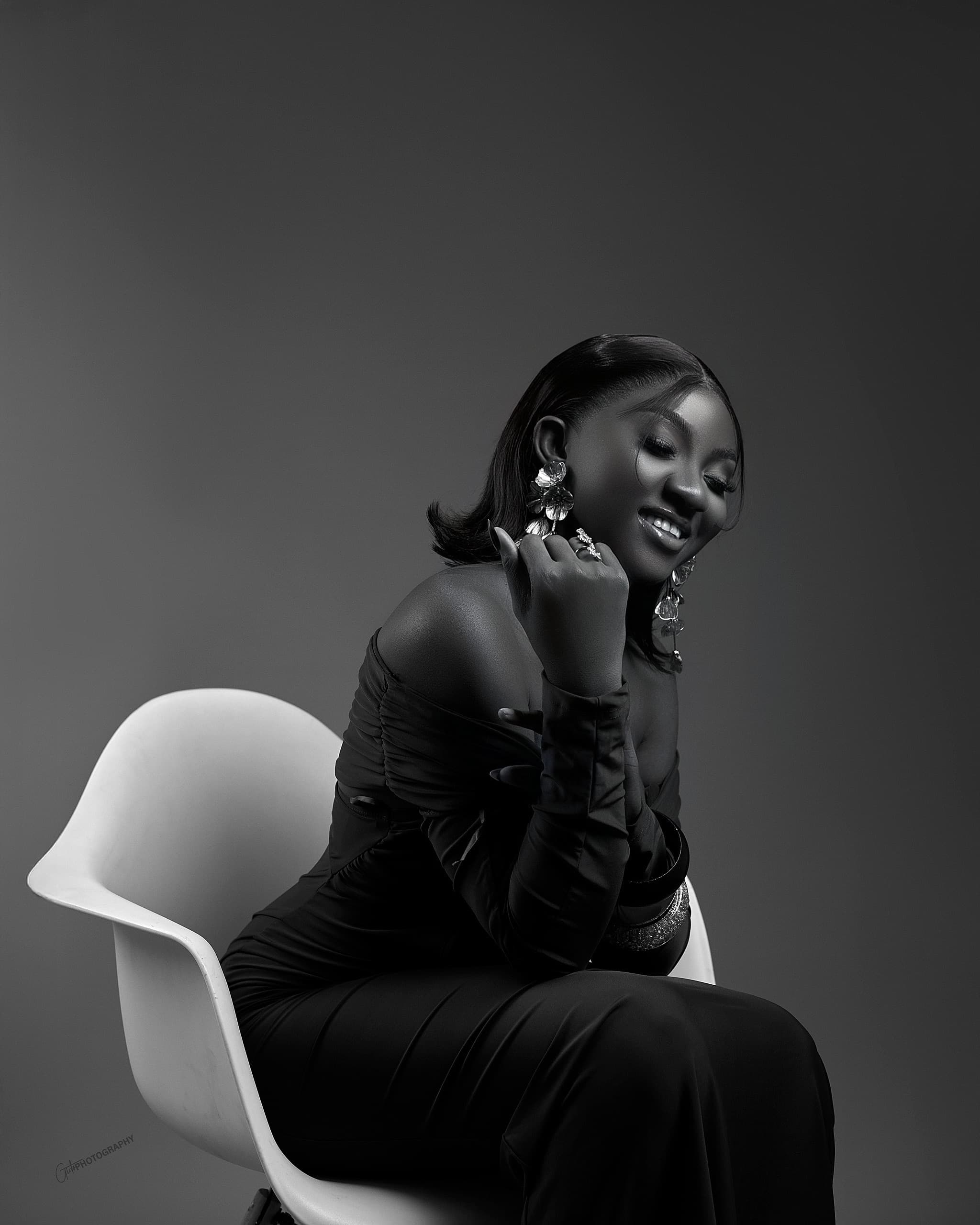 Studio portrait session